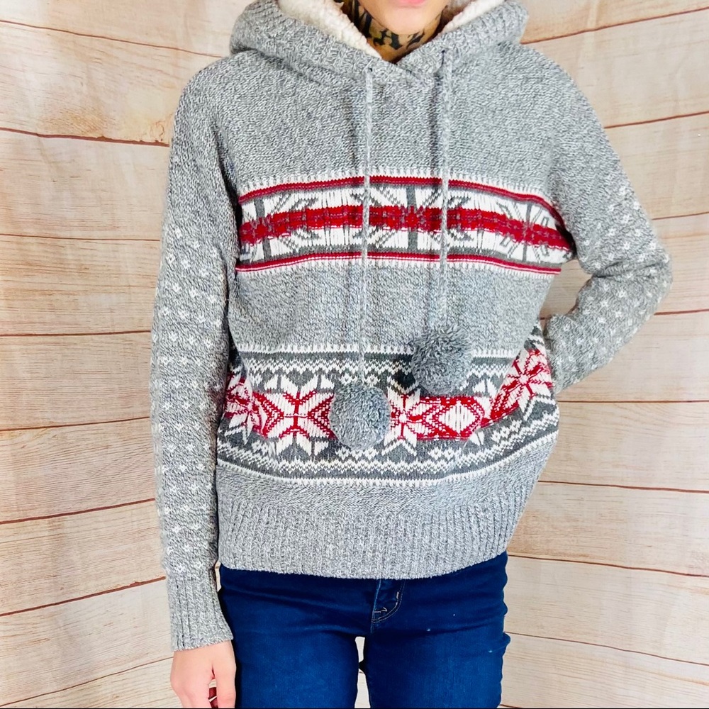 Yes Lola gray sweater sz S